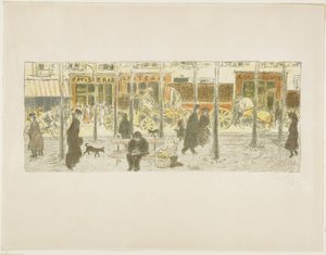 Bulwar autorstwa Pierre Bonnard