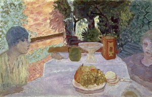 Śniadanie autorstwa Pierre Bonnard