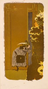 Na ulicy, XX wiek (litografia) autorstwa Pierre Bonnard