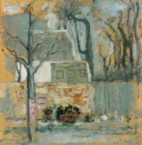 Zakątek w Paryżu autorstwa Pierre Bonnard