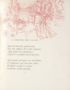 Ilustracja z „Parallelement” Paula Verlaine autorstwa Pierre Bonnard