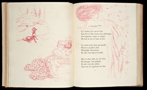 Ilustracja z „Parallelement” Paula Verlaine autorstwa Pierre Bonnard