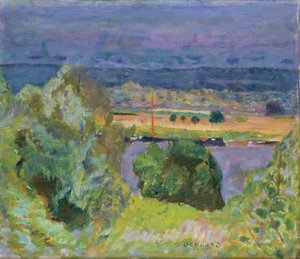 La Seine w Vernon autorstwa Pierre Bonnard