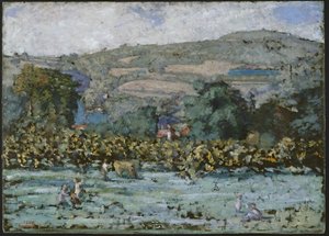 Krajobraz autorstwa Pierre Bonnard