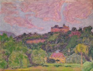 Krajobraz w Uriage autorstwa Pierre Bonnard