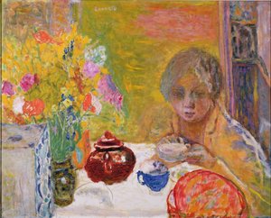 Obiad, 1932 autorstwa Pierre Bonnard
