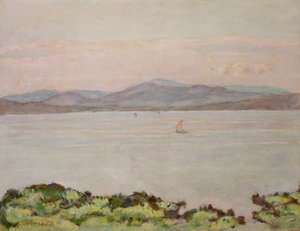 Zatoka między La Napoule a St. Raphael autorstwa Pierre Bonnard