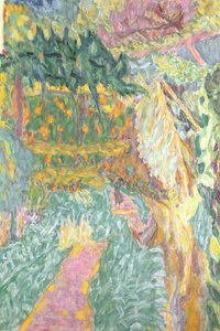 Ogród w Le Cannet autorstwa Pierre Bonnard