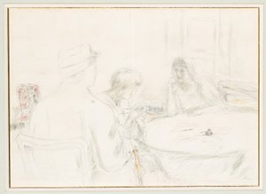Ranni w swojej rodzinie autorstwa Pierre Bonnard