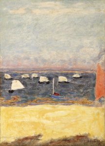 Les Voiliers, regaty, ok. 1932. autorstwa Pierre Bonnard