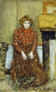 Marthe, ok.1896 (olej na pokładzie) autorstwa Pierre Bonnard