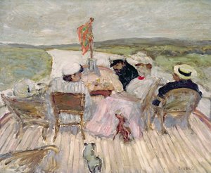 Na jachcie autorstwa Pierre Bonnard