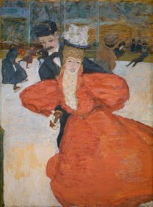 Lodowy Pałac, czyli Łyżwiarze autorstwa Pierre Bonnard