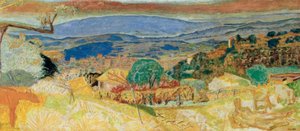 Krajobraz Cannet autorstwa Pierre Bonnard