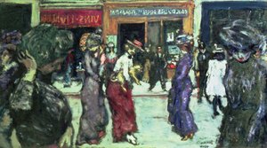 Plac Pigalle, Paryż autorstwa Pierre Bonnard