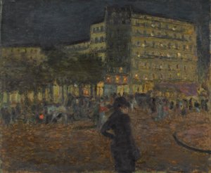 Umieść Pigalle w nocy autorstwa Pierre Bonnard