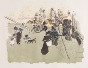 Róg ulicy autorstwa Pierre Bonnard