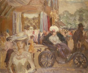 Przewóz Hackney autorstwa Pierre Bonnard