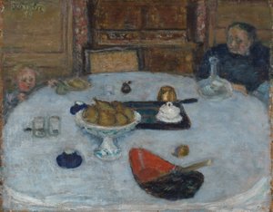 Posiłek, 1899 autorstwa Pierre Bonnard