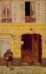 Szlifierz, 1895 autorstwa Pierre Bonnard