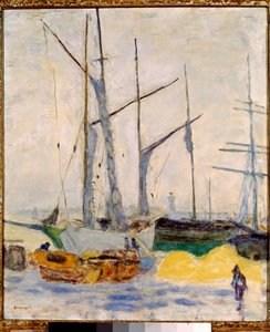 Port w Cannes autorstwa Pierre Bonnard