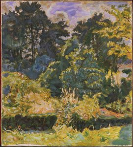 Lasy latem autorstwa Pierre Bonnard
