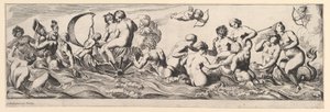Bachanalia, XVII wiek. autorstwa Pierre Brebiette