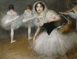 Tancerze; Tancerze autorstwa Pierre Carrier Belleuse