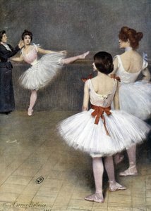 Taniec klasyczny: baleriny w 1897 roku Pierre Carrier Belleuse