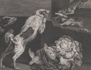 Psy i martwa natura, 1778