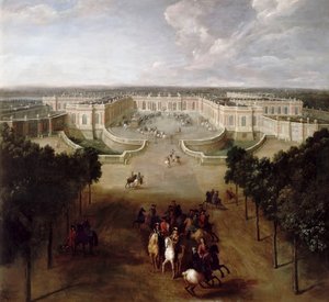 Widok na Grand Trianon z Alei