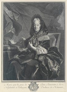Marie d autorstwa Pierre Drevet