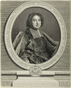 Portret Jacquesa Nicolasa Colberta, arcybiskupa Rouen