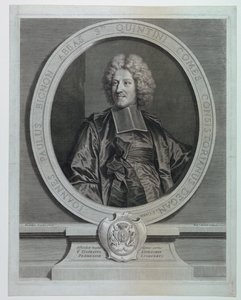 Portret Jean Paul Bignon, opata St. Quentin