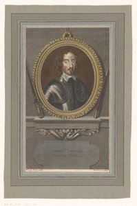 Portret van Thomasa Fairfaxa Thomas Fairfax (tytuł na obiekcie)