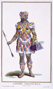 Kobieta z Hondurasu, 1780