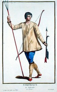 Eskimos z labradora autorstwa Pierre Duflos