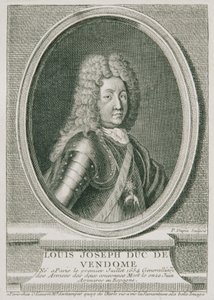 Francuski generał Louis Joseph Duc de Vendôme autorstwa Pierre Dupin