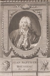 Jean Baptiste Rousseau autorstwa Pierre Dupin