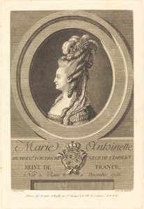 Maria Antonina autorstwa Pierre Dupin II after Carle Van Loo