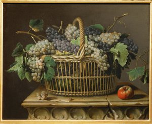 Panier de raisins - Kosz winogron ...