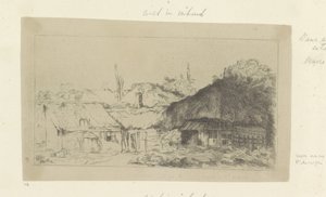 Boerderij Kolekcja osiemdziesięciu pięciu oryginalnych grafik (tytuł serii) autorstwa Pierre François Basan (workshop of)