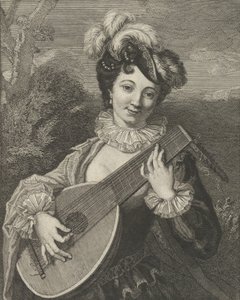 Hiszpańska zabawa, XVIII wiek. autorstwa Pierre François Basan