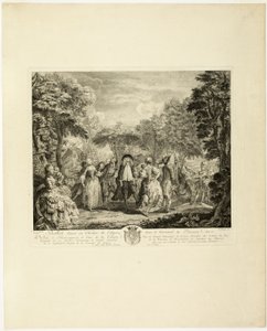 Karnawał Parnasu autorstwa Pierre François Basan