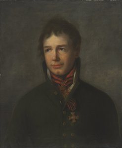 Portret admirała i odkrywcy Ivana Krusenstern Adam Johann Ritter von Krusenstern 1770-184