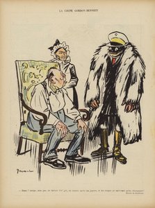 Puchar Gordona Bennetta. Ilustracja do Le Rire