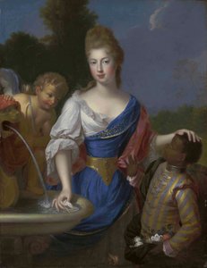 Portret damy, długości trzech czwartych, tradycyjnie utożsamiany z Ludwiką Bernardyną de Durfort, księżną Duras
