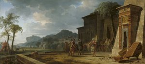Aleksander przy grobie Cyrusa Wielkiego, 1796