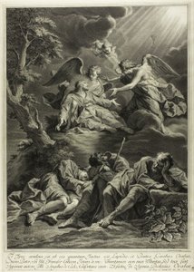 Chrystus w Getsemani autorstwa Pierre Imbert Drevet