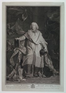 Portret kardynała Jacquesa Benigne Bossueta (1627-1704)